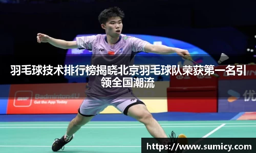 羽毛球技术排行榜揭晓北京羽毛球队荣获第一名引领全国潮流